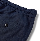 Brioni - Navy Linen Trousers - Navy