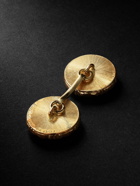 BUCCELLATI - Premium Gentlemen Gold and Blackened Silver Multi-Stone Cufflinks