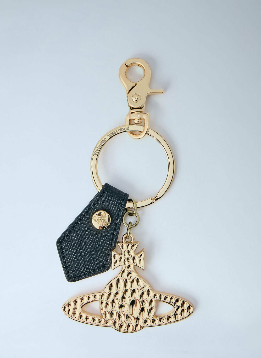Vivienne Westwood Hammered Orb Keyring