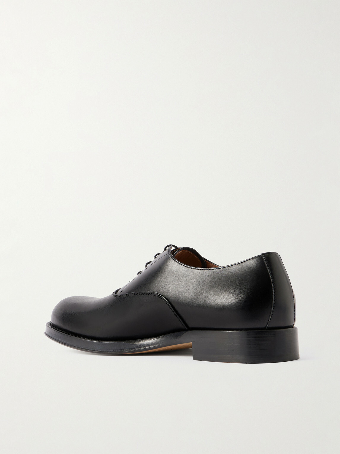 Dries Van Noten - Leather Derby Shoes - Black