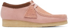 Clarks Originals Pink Wallabee Derbys