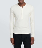 Tom Ford Ribbed-knit jersey T-shirt