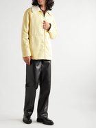 Jil Sander - Padded Crinkled-Satin Overshirt - Yellow