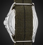 Bell & Ross - BR V2-92 Automatic 41mm Stainless Steel and NATO Webbing Watch, Ref. No. BRV292-MKA-ST/SF - Green