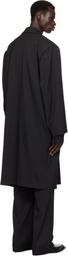 Entire Studios Black Single Breasted Coat