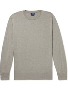 William Lockie - Oxton Cashmere Sweater - Gray