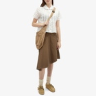 Brain Dead Women's Mercado Square Shirt in White