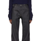 Jil Sander Plus Blue Standard Jeans