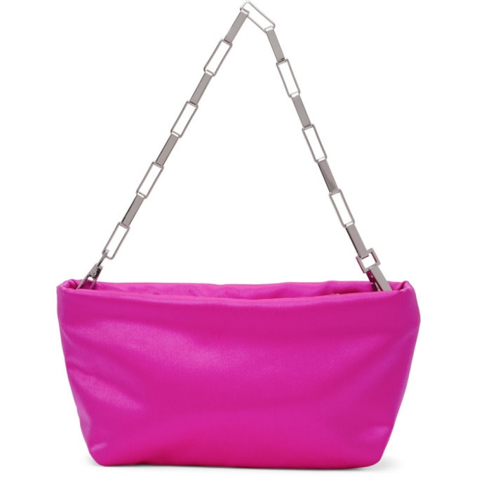 Photo: The Attico Pink Mini Wynona Pouch Bag