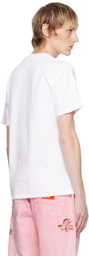 BAPE White ABC Camo Milo On Big Ape T-Shirt