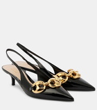 Gucci Marina leather pumps