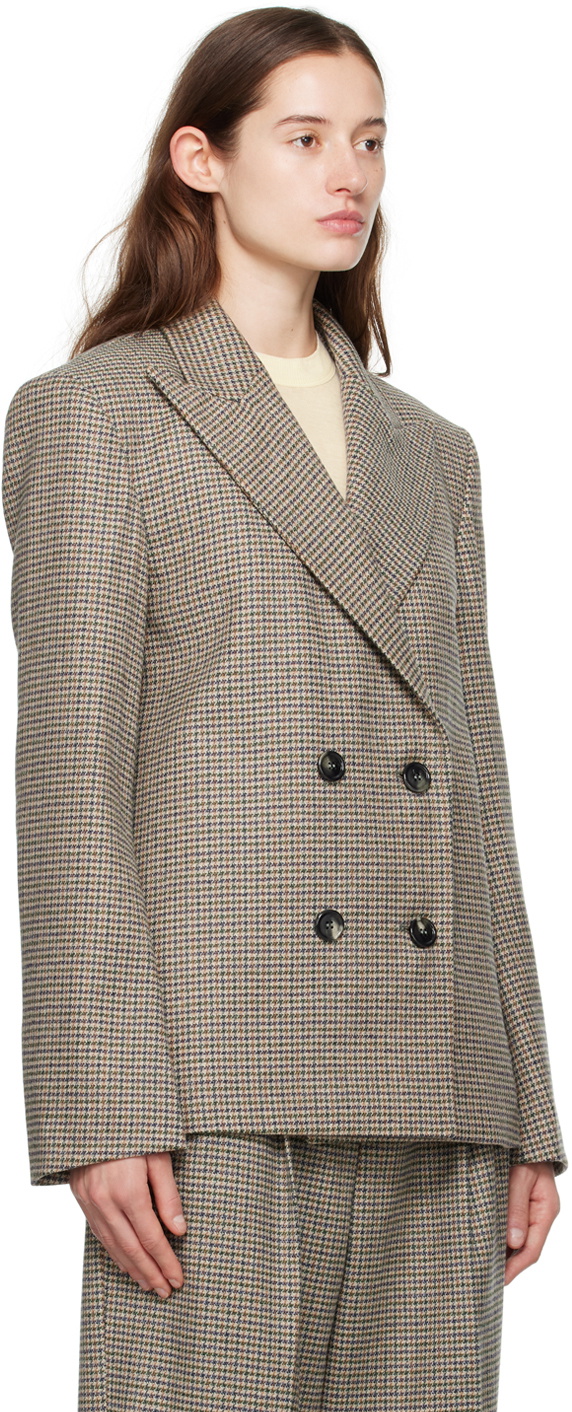 Teurn Studios SSENSE Exclusive Beige Owen Blazer