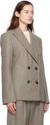 Teurn Studios SSENSE Exclusive Beige Owen Blazer