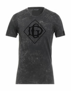 Dolce & gabbana Mens T-shirt in Black