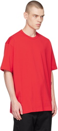Comme des Garçons Shirt Red Crewneck T-Shirt