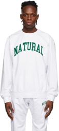 Museum of Peace & Quiet White 'Natural' Sweatshirt