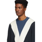 rag and bone Navy Emory Sweater