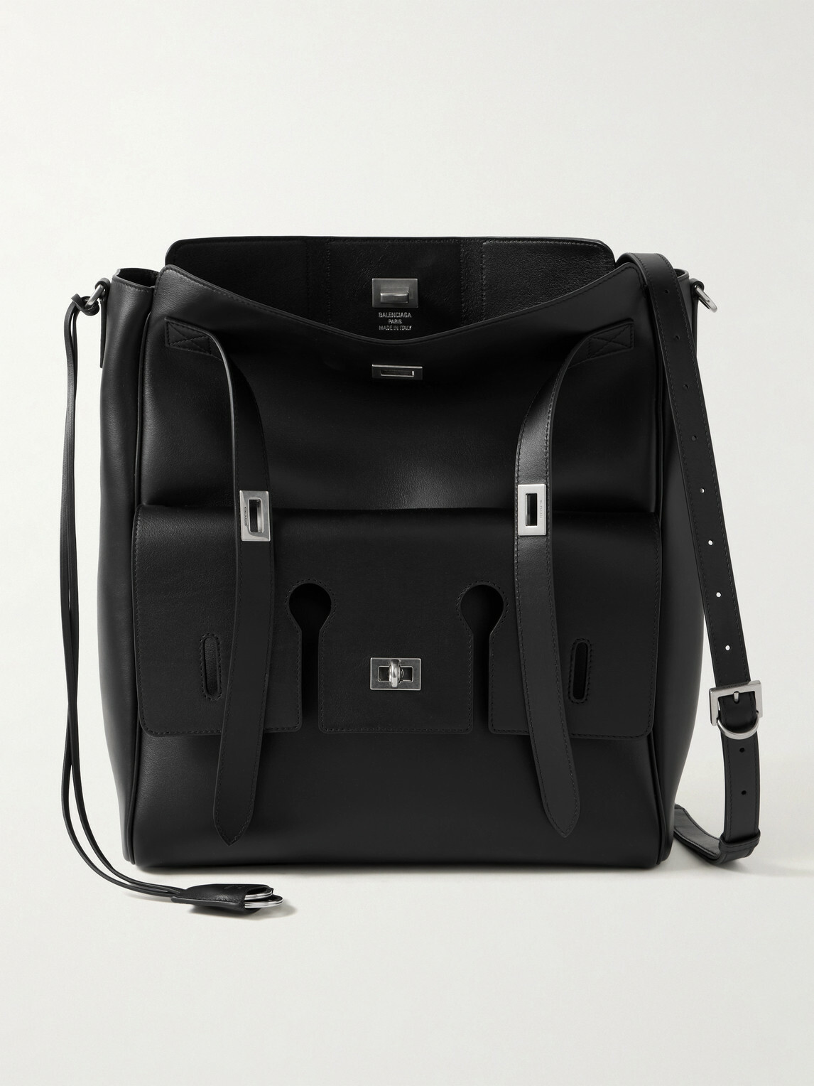 Balenciaga - Bel Air Leather Messenger Bag