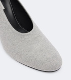Toteme Slip jersey pumps