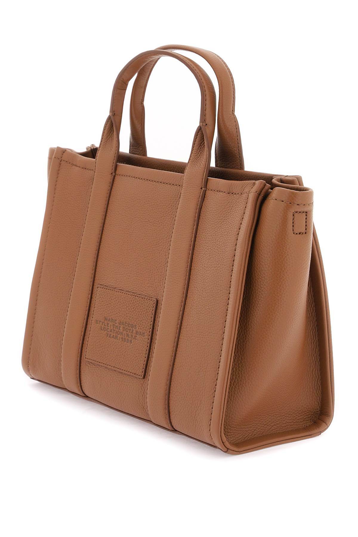 Marc Jacobs Brown Leather Small The Tote Bag