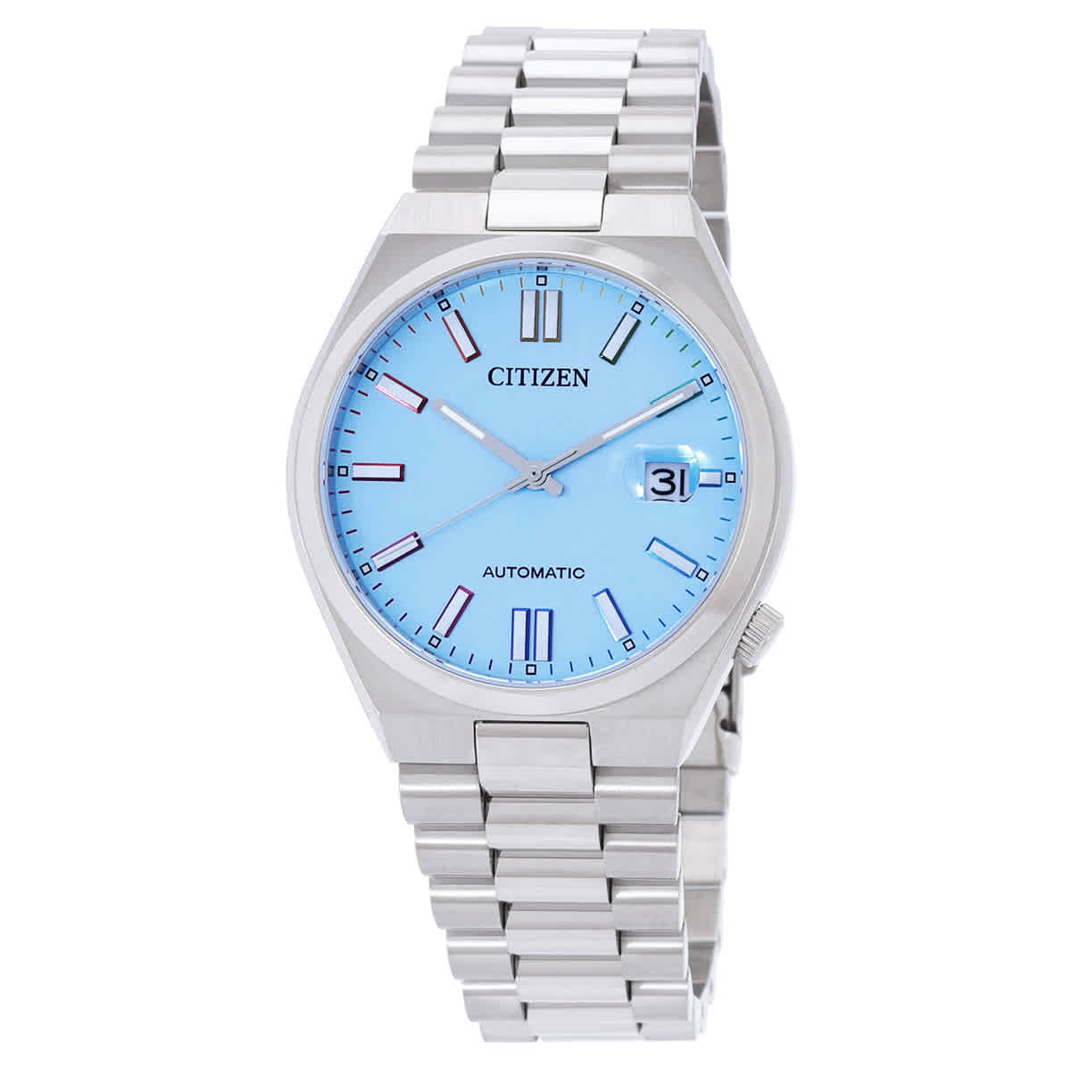 Citizen Tsuyosa Automatic Blue Dial Mens Watch NJ0151-53L