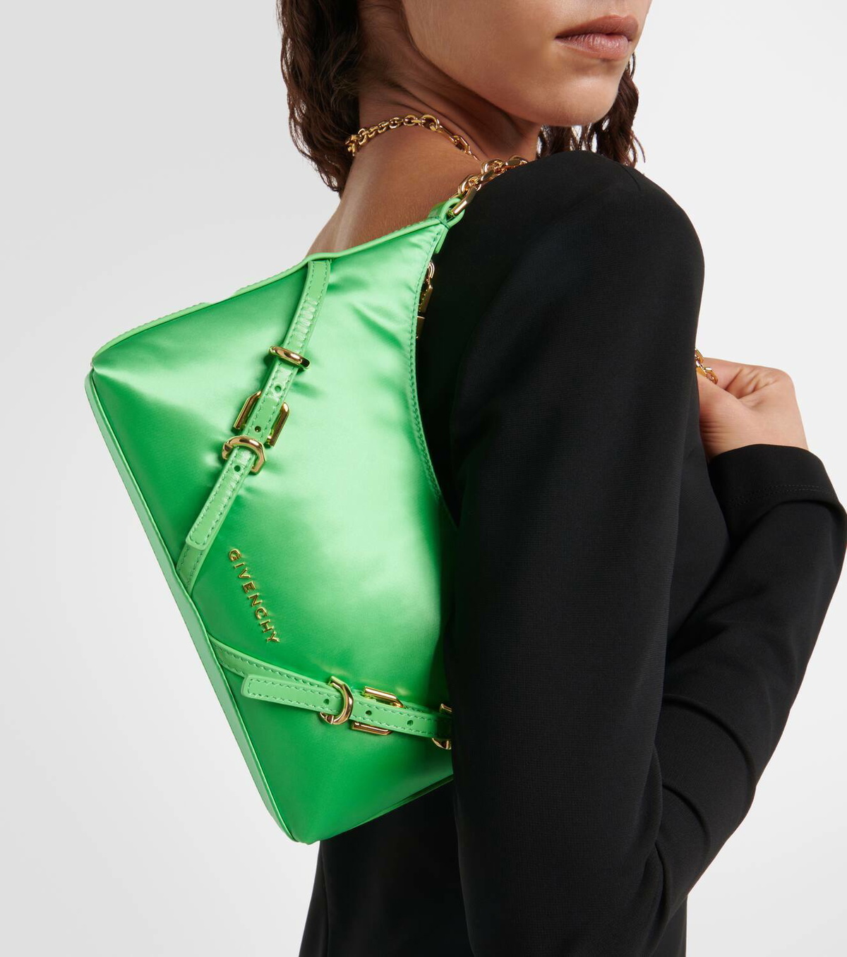 Givenchy Voyou Party Mini satin shoulder bag Givenchy