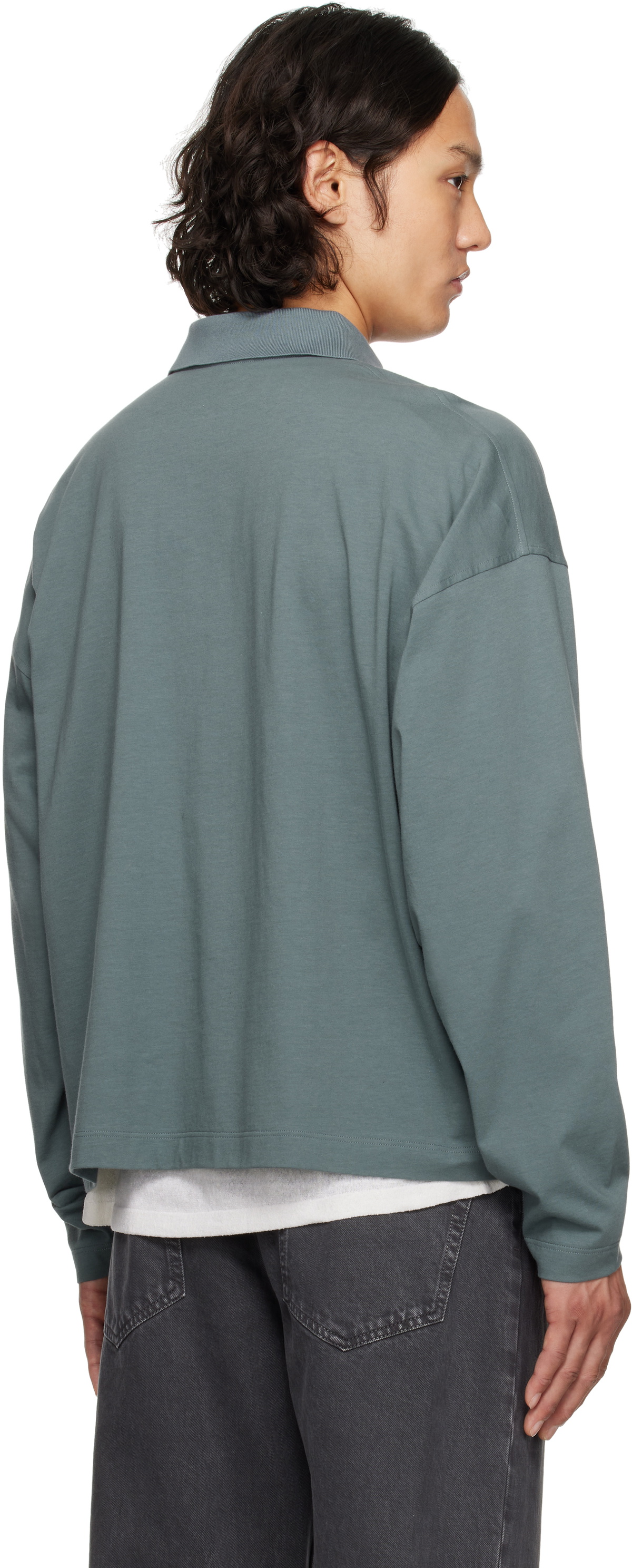The Row グレー Bryson ポロシャツ The Row Gray Bryson Polo The Row