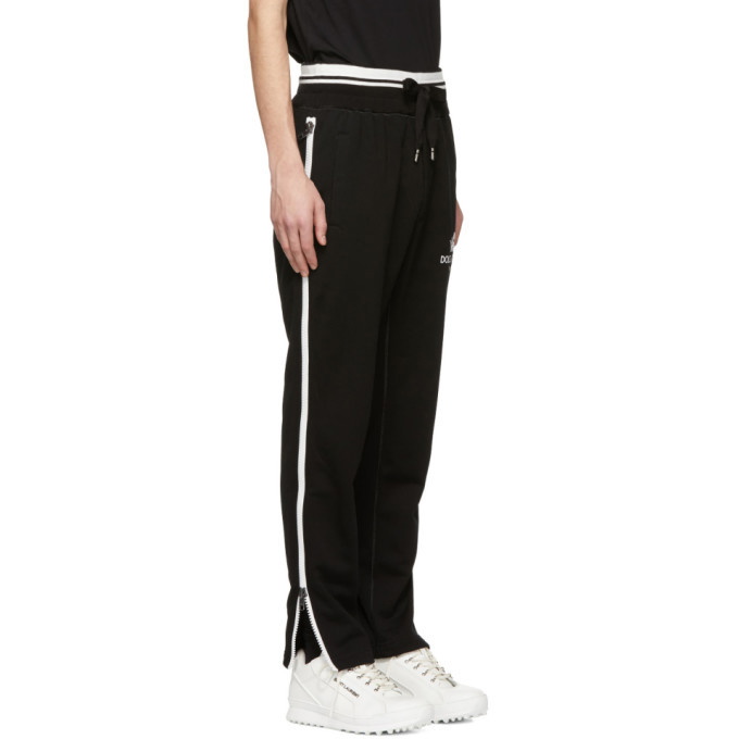 Dolce & Gabbana Black Monogram Sweatpants