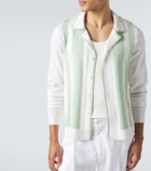 Dolce&Gabbana Striped wool and silk shirt
