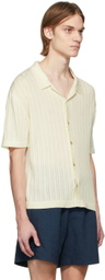King & Tuckfield Off-White Camp Shirt