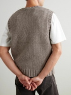 FRAME - Yak and Merino Wool-Blend Sweater Vest - Neutrals