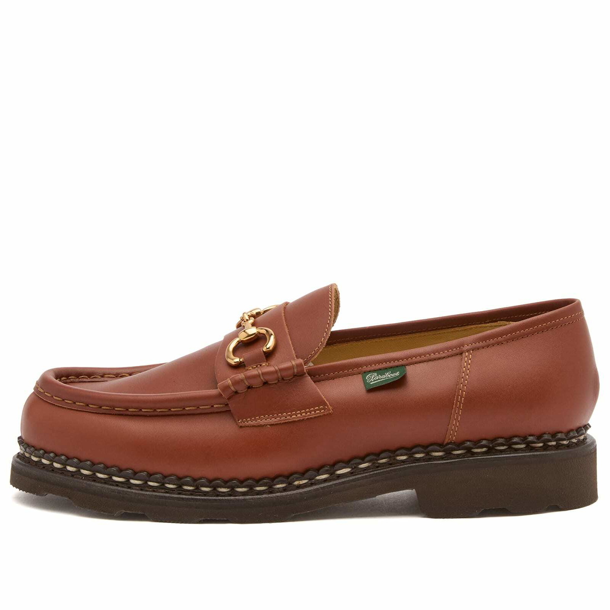 Paraboot Women's Orsayti Buckle Loafer in Gold