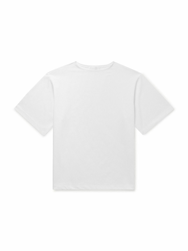 Photo: Amomento - Cotton-Blend Jersey T-Shirt - White