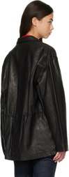 Nothing Written Black Arden Leather Jacket
