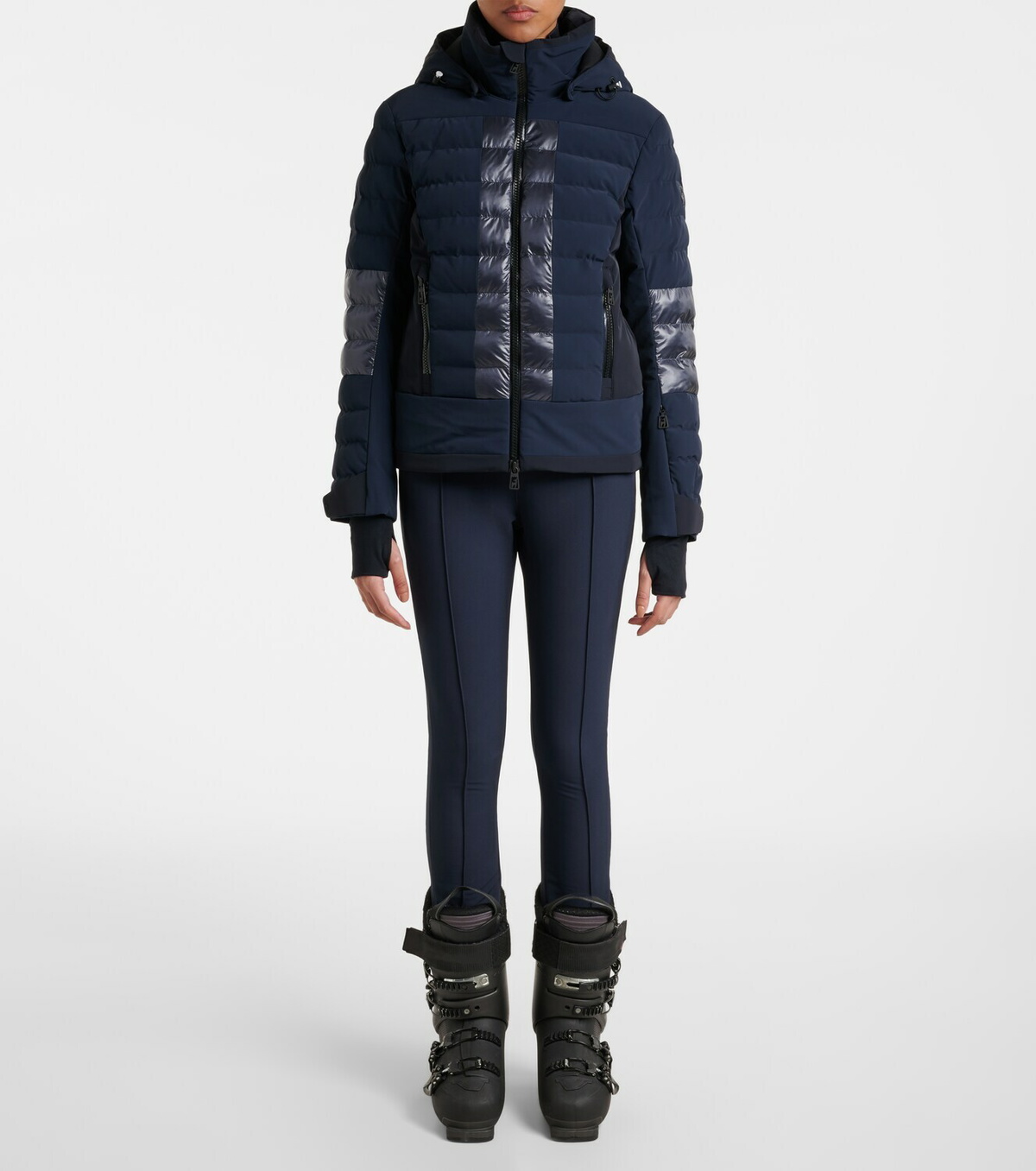 Toni Sailer Theodora belted stirrup ski pants