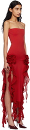 Fancì Club Red 'The Thieves Evening' Maxi Dress