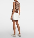 Tory Sport Jacquard vest