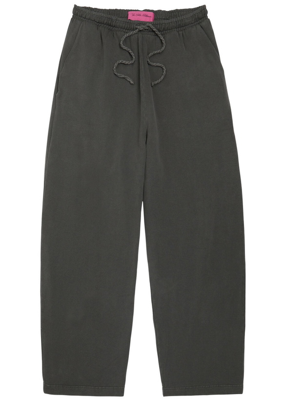 Photo: The Elder Statesman Daily Cotton and Cashmere-blend Sweatpants Dark Grey