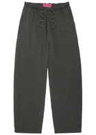 The Elder Statesman Daily Cotton and Cashmere-blend Sweatpants Dark Grey