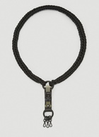 Neck Keychain in Black