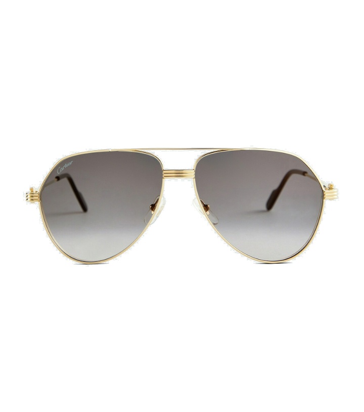 Photo: Cartier Eyewear Collection - Aviator sunglasses