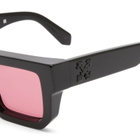 Off-White Sunglasses Off-White Silverstone Sunglasses in Black/Red 