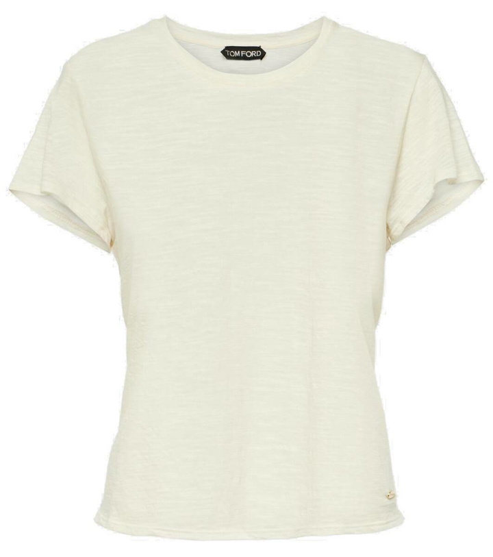 Photo: Tom Ford Cotton jersey T-shirt