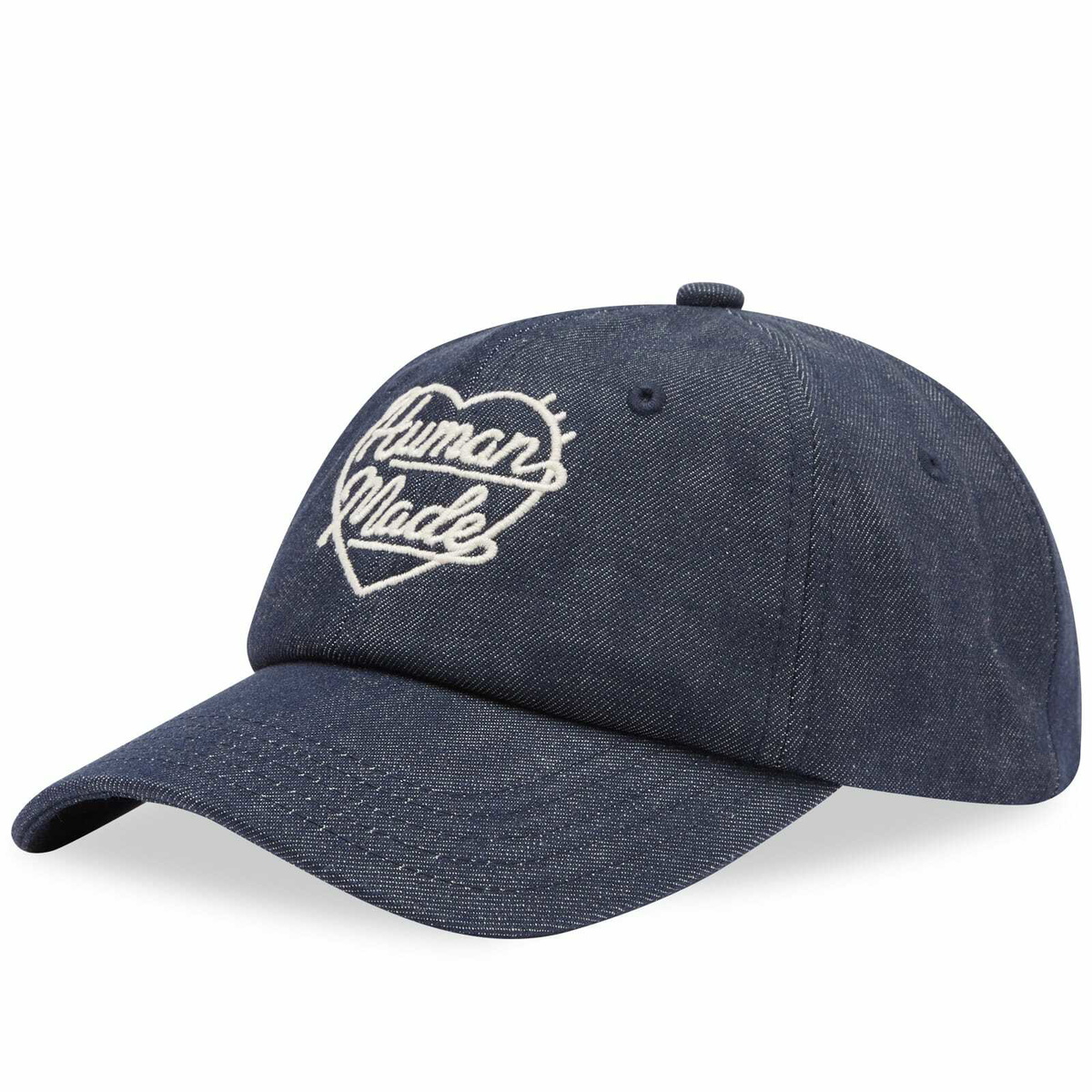 Human Made Men's 6 Panel Denim Cap in Indigo Human Made