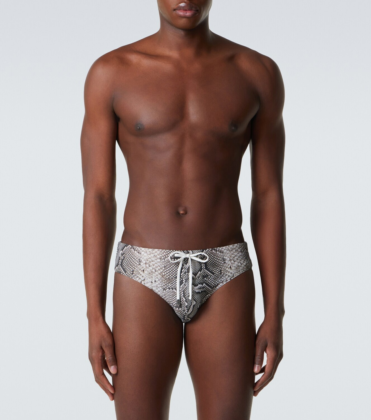 Tom Ford Snake-print swim briefs