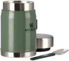 Stanley Green Classic Legendary Food Jar + Spork Set