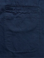 Onia - Cotton and Linen-Blend Canvas Blazer - Blue