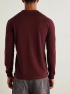 PIACENZA 1733 - Slim-Fit Cashmere Polo Shirt - Burgundy