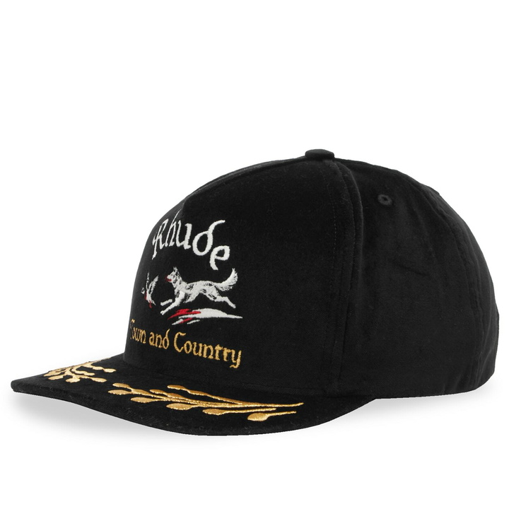 Photo: Rhude Men's Wine Country Souvenir Cap in Black 