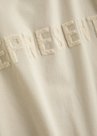 Represent Owners Club Boyfriend Logo Cotton T-shirt Beige